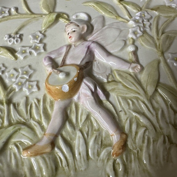 ENCHANTED WOODS  Plates Fairies j Wilfred/Charles Sadek Set Of 2 - Picture 4 of 5